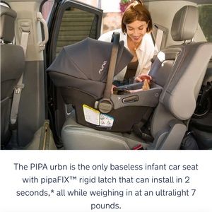 The Nuna pipa™ urbn car seat